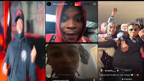 Notti Osama Friends & Opps React To "Notti Bop"+DD...