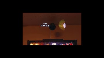 The Big Lebowski Gutterballs Pinball Machine Hologram Topper Mod