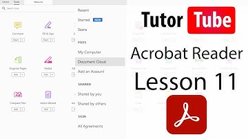 Adobe Acrobat Reader Tutorial - Lesson 11 - Highlight Tool and Notes in Highlight