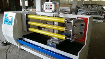 Automatic adhesive BOPP tape, Masking tape, foam tape, PVC insulation electric tape cutting machine