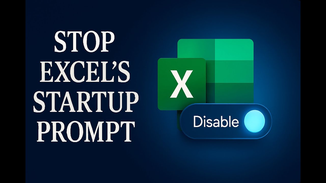 Excel Keeps Popping Up That Message? Fix It Fast - YouTube