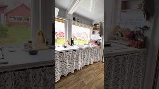 Кухонный уголок в загородом доме своими руками #стройка #обзордачи #дача