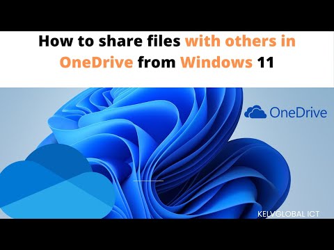 How to share files with others in OneDrive from Windows 11 | Share OneDrive Folders with Colleagues