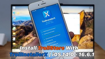 Install TrollStore With TrollInstallerX Without Jailbreak | Supports iOS 14.0 - 16.6.1(Windows)
