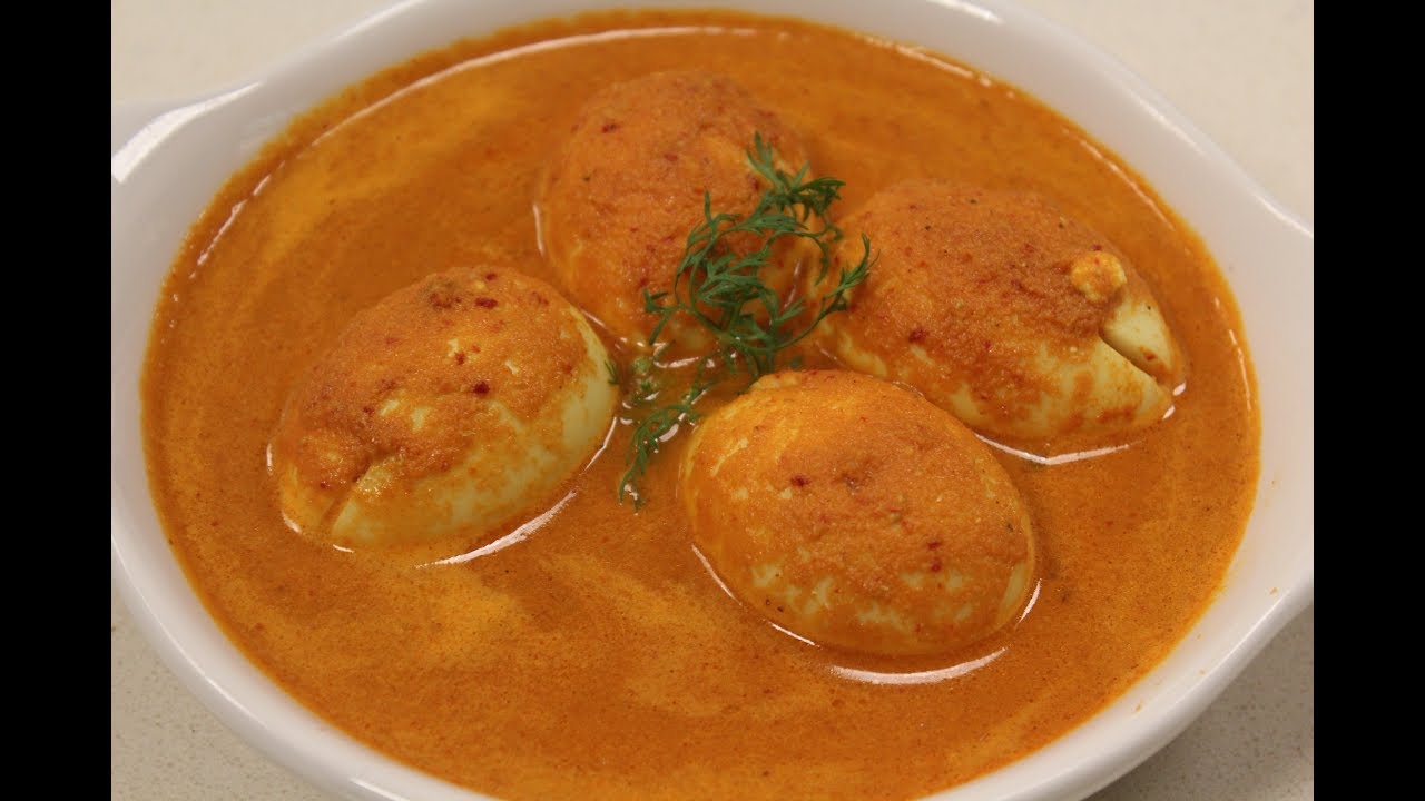 Egg Curry | Indian Recipe | Sanjeev Kapoor Khazana - YouTube