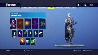 FORTNITE- Running Man Dance For 1 HOUR Featuring Skull Trooper! *NEW DANCE* (Season 6)