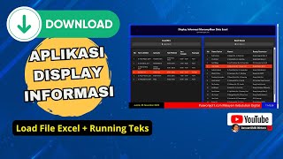 Download the Free Excel Information Display Application (No Hassle!)