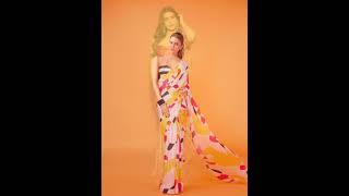 Kriti Senon Saree New Instagram Status