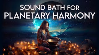 Planetary Harmony Sound Bath For Emotional Healing And Renewal Sagittarius Sun Season