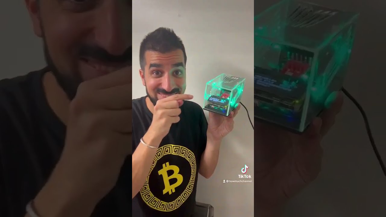 Bitcoin Merch MARS LANDER Solo Miner Shorts