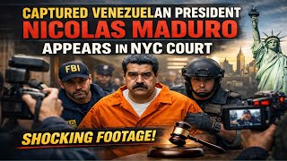 Captured Venezuelan President Nicolas Maduro Appears in NYC Court