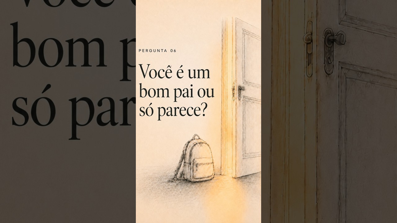 Você é um bom pai pro seu filho ou só *parece*?