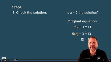 7-1 Write and Solve Two Step Equations px +q + r (Part 1)