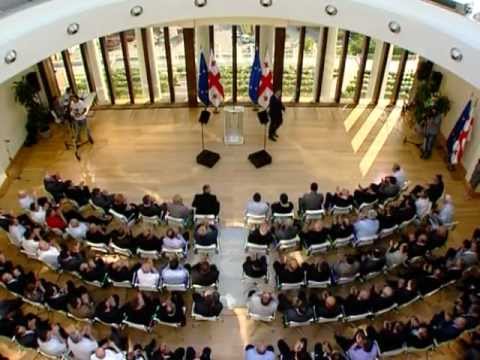 შეხვედრა პრეზიდენტის სასახლეში