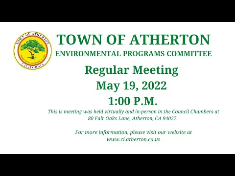 Environmental Programs Committee - May 19, 2022