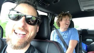 The Infamous Stringdusters Vlog #13 - A ride in a van with Falco & Travis