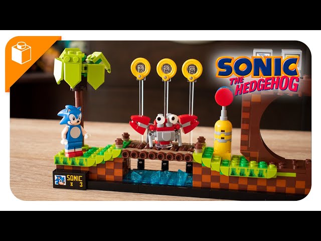 Sonic Lego  Personagem mais famoso da Sega ganha sua própria linha de Lego