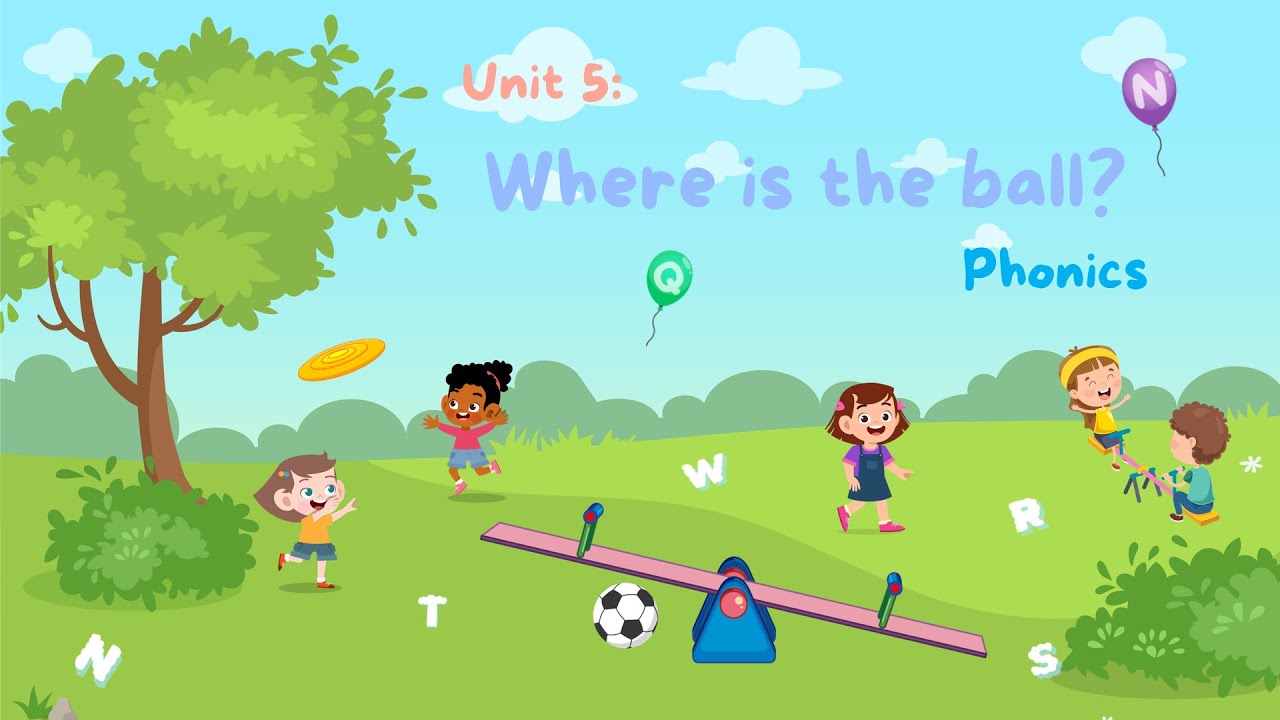 Unit 5 Where Is The Ball Phonics Ti ng Anh 2 Family And Friends