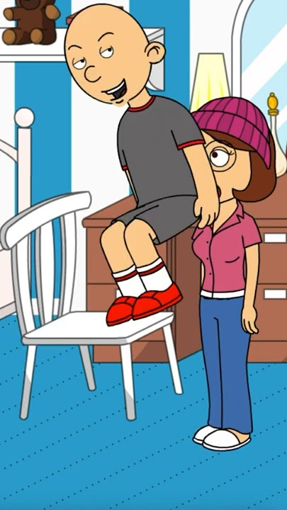 Classic Caillou FARTS on Meg 💀😱🤢 #goanimate