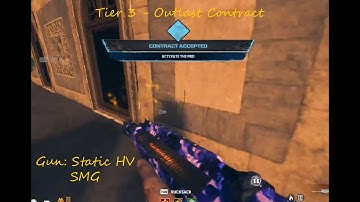 T3 Outlast Contract using Static HV with @GHOSTGECKO-G