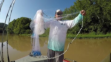 Super Easy Throwing Large Cast Nets