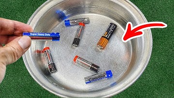 Drop Dead Batteries in Boiling Water, You