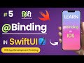 SwiftUI - IOS: Binding #5 Hindi