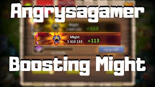 Angrysagamer | Might Boost | Building Miss Magic | Castle Clash