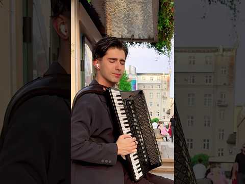 Джо Дассен Et Si Tu N Existais Pas Душевное исполнение на аккордеоне аккордеон