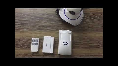 How to Setup Yoosee Security Alarm System Sensors