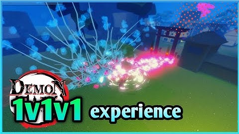 Demon 1v1v1 experience [Roblox Demonfall]