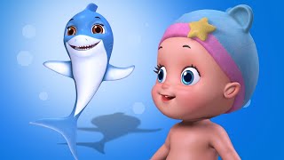 Good Night, Baby Shark Song | Baby Songs | Infobells