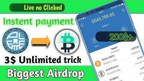 Free 210$ Trust wallet Airdrop Instant Withdraw  Airdrop Without Fee 100% FREE