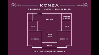 2x2 Konza Virtual Tour | 12b Lofts & Avenue M Wealth