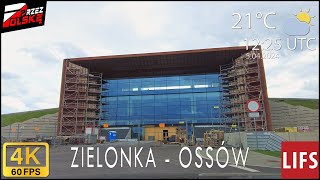 4k POLAND 🚗 #DRIVE 🌤 ~ 🧙‍♂️ ZIELONKA 🪖 OSSÓW ~ 60fps #PrzezPolskę