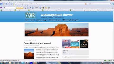 how use a featured image as header in wordpress
