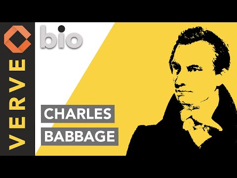 Vídeo: Charles Babbage: Biografia, Criatividade, Carreira, Vida Pessoal