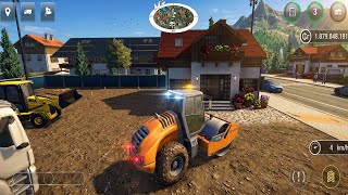 Heavy Road Roller 🚜 Construction Simulator 3 Gameplay | #12 Android Games Arena  screenshot 4
