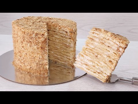 Video: Opskrift På En Lækker Og Hurtig Napoleon-kage