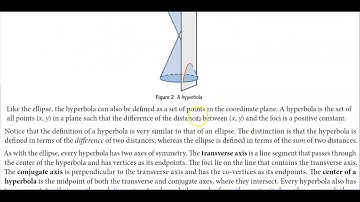 Math 10 8.2 Introduction to the Hyperbola