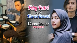 Runtuh - Feby Putri Feat. Fiersa Besari (Drum Cover Pop Punk)
