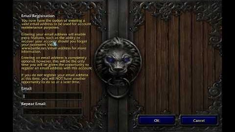 Warcraft III Tutorial - How to create a Battle.Net Account