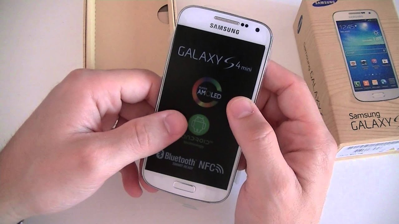 Samsung Galaxy S4 mini - déballage | par Top-For-Phone.fr - YouTube