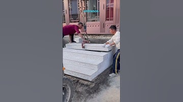 Precast Concrete Stairs: A Robust and Aesthetic Entrance Solution #construction #cuttingtools #diy