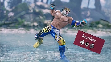 How to use King Beast Elbow FF Hold 2 Guide/Tutorial #tekken8