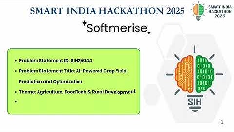 Team Softmerise - SIH25044