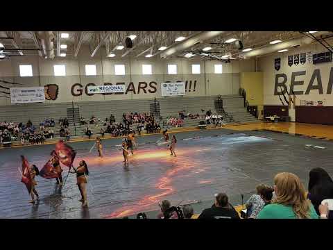 Americas high school  winter guard at Wgi Orlando 2025
