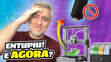 Bico ENTUPIDO? 7 Passos Para Desentupir Sua Impressora 3D AGORA!