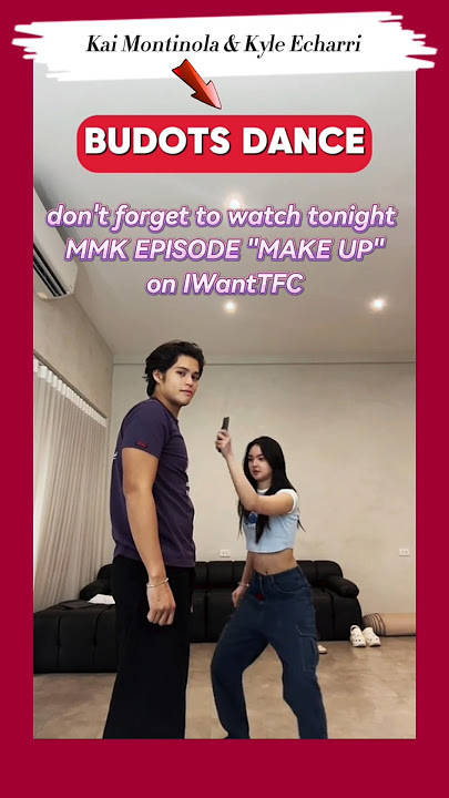 KAI & KYLE BUDOTS DANCE trending | #kaimontinola #kyleecharri #mmk
