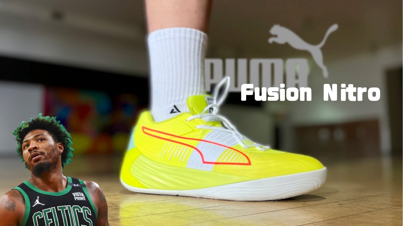 HOW GOOD/BAD THESE?! Marcus Smart's Shoes in the Finals: Puma Fusion Nitro -